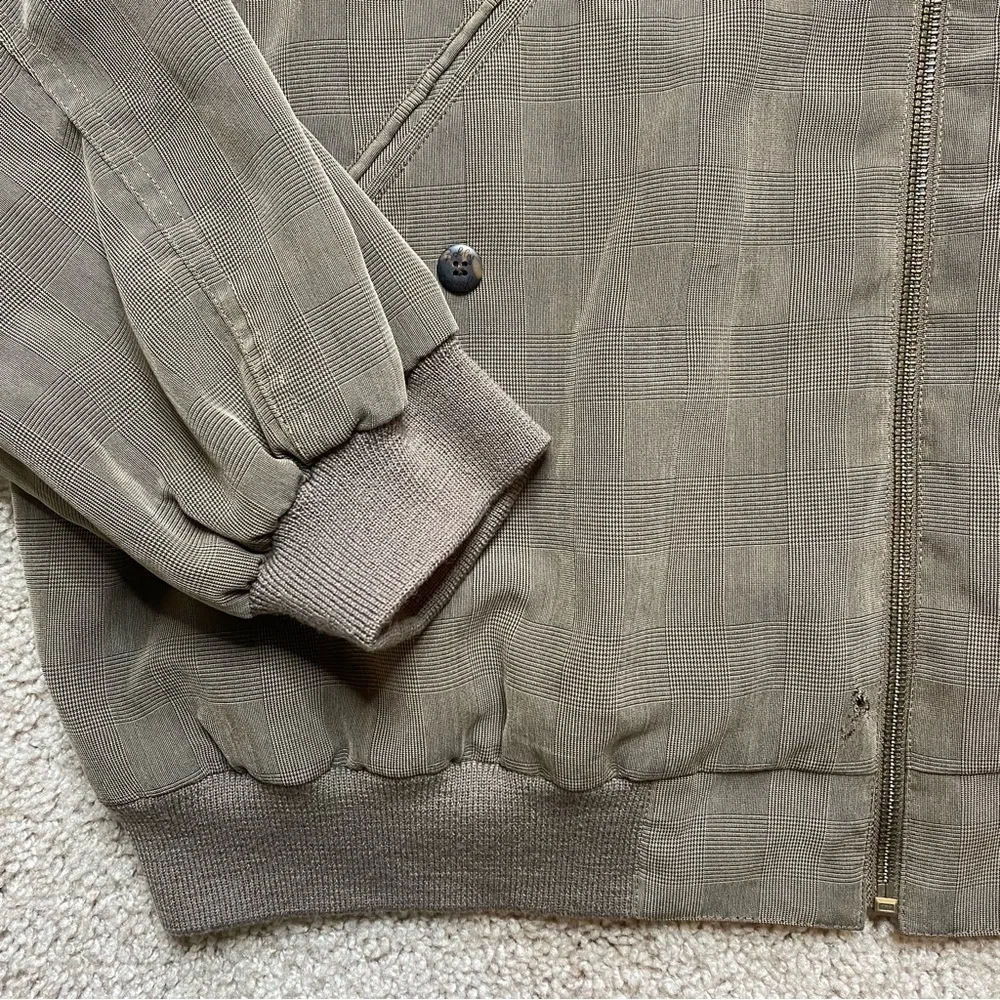 Bobby Jones Outerwear Collection Rayon Full Zip Lined Jacket - Picture 4 of 7